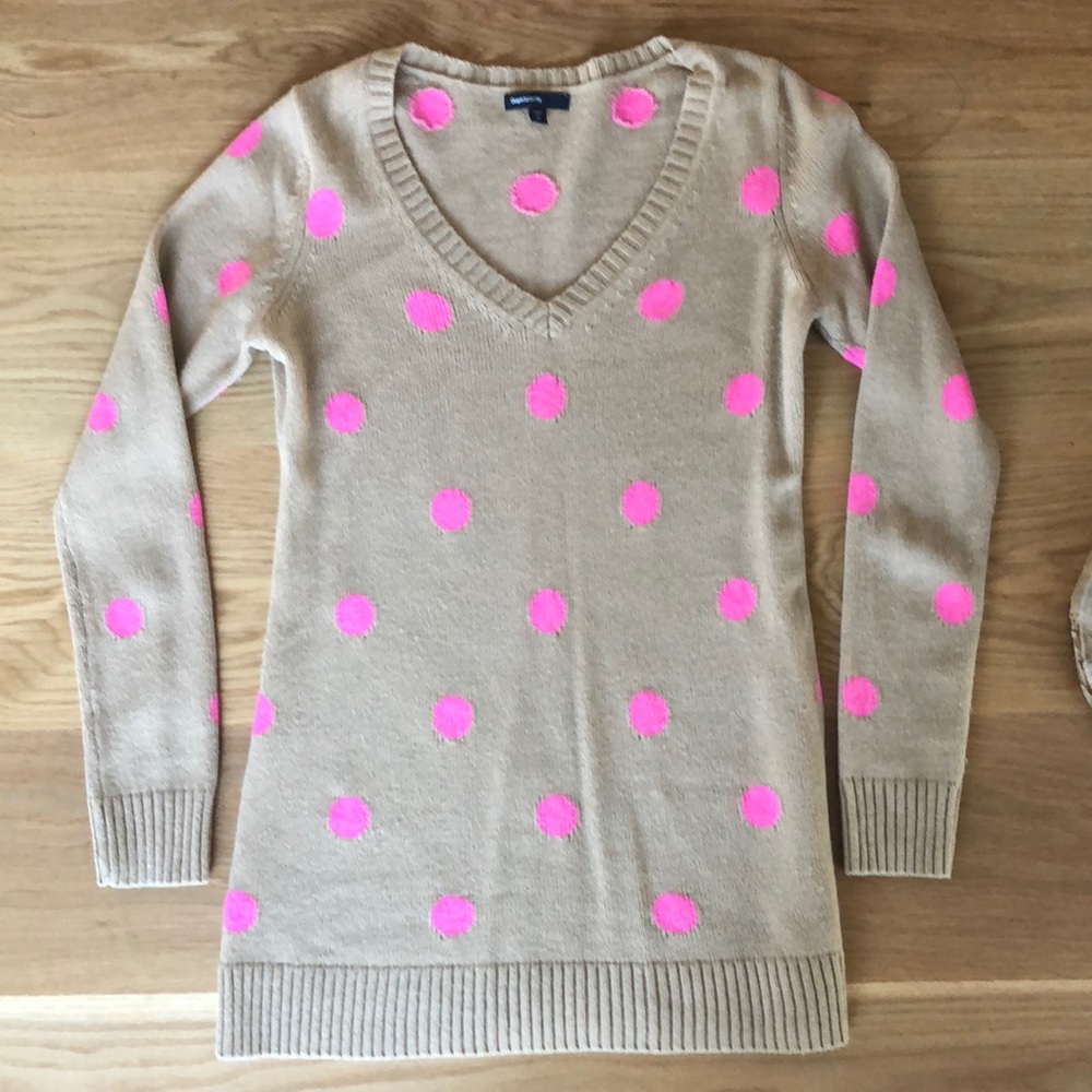 GAP Maternity Polka Dot Sweater